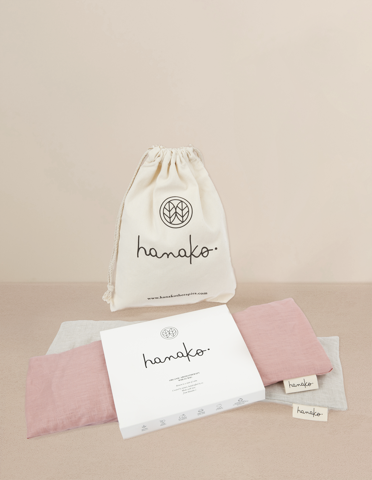 Organic Handcrafted Lavender Wheat Bag Heat Pack(Pink)