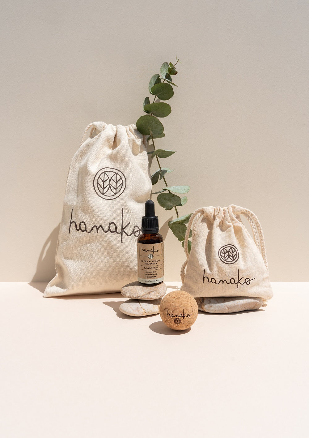 Natural Cork Foot Massage  w Muscle Recovery  Gift Set