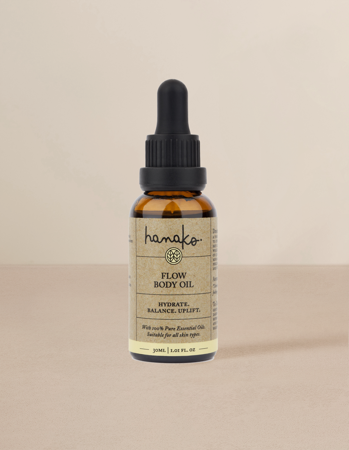 Flow Body Oil-Deluxe Travel Size (Organic)