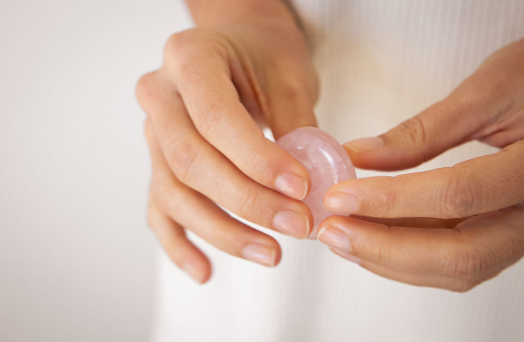 Rose Quartz Meditation Stone