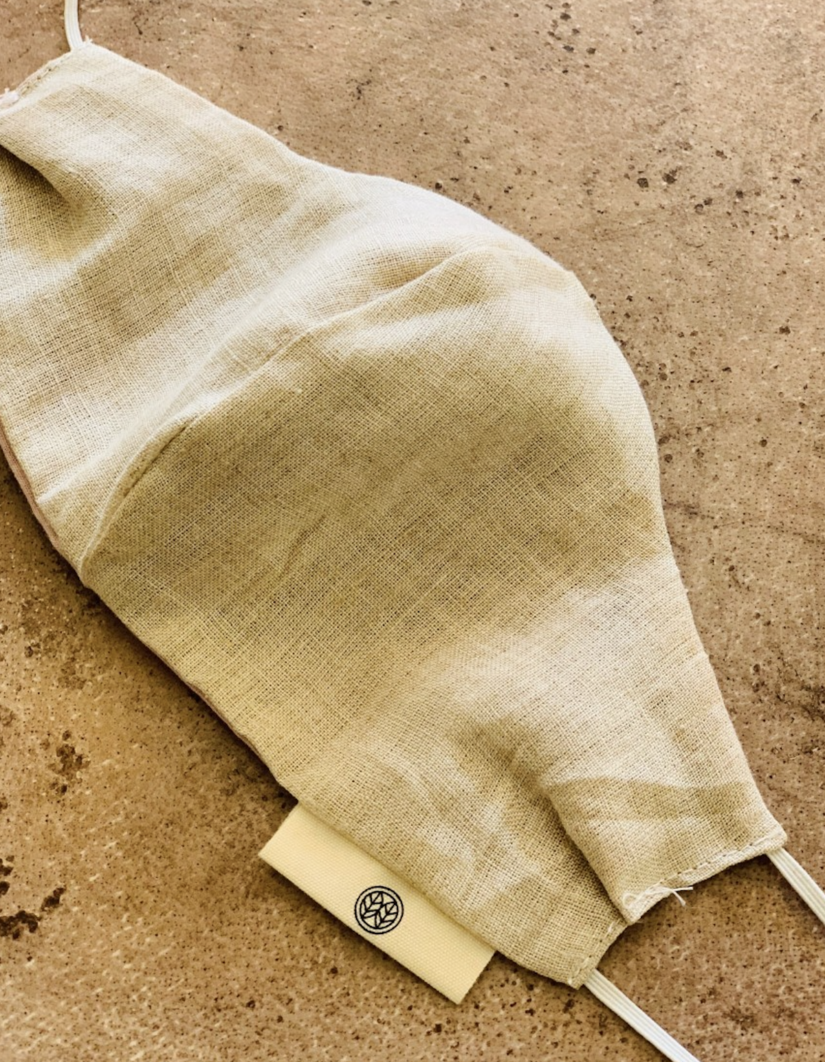 Kids Pure Linen Reusable Face Mask (2 layers)