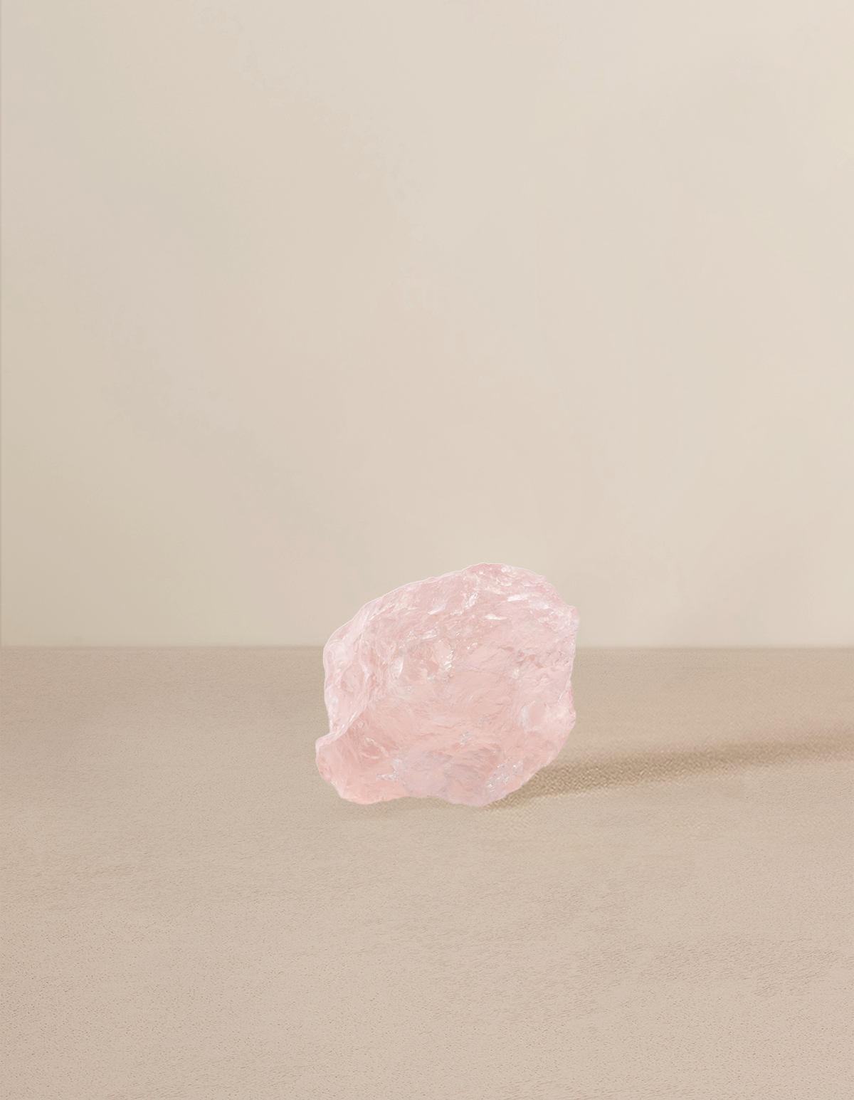 Raw Rose Quartz