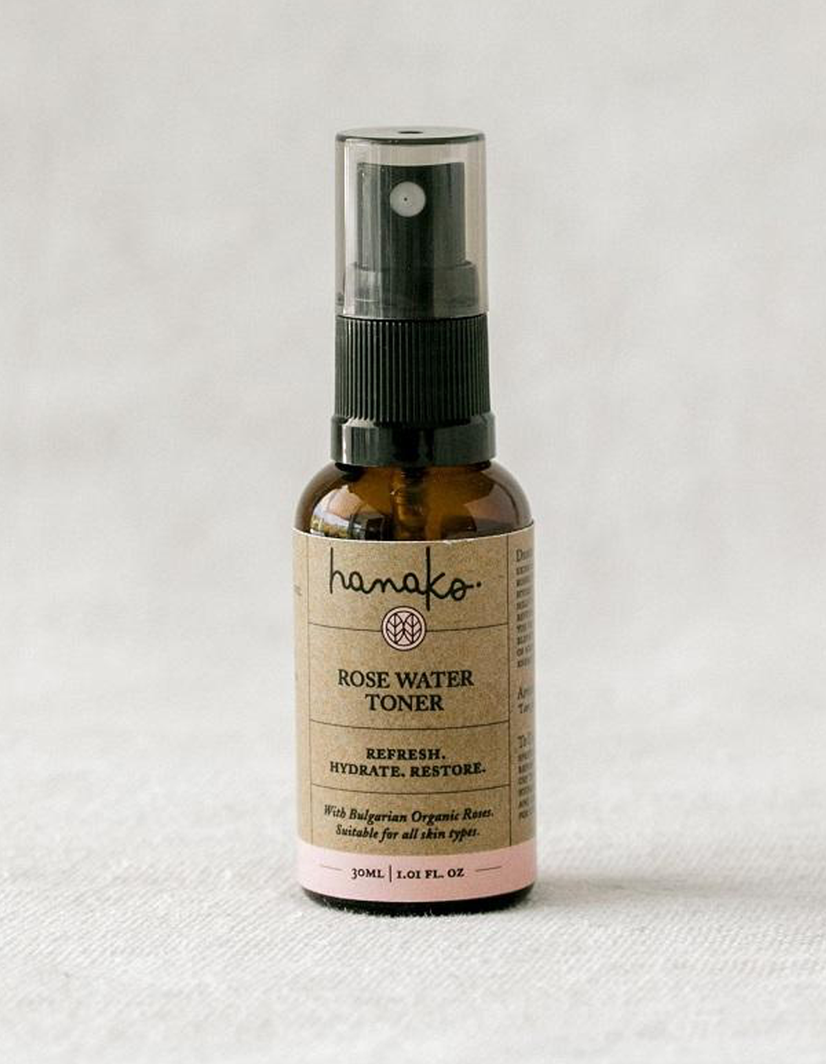 Rose Water Toner-Travel Deluxe Size (Organic)